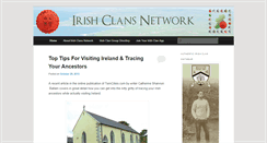 Desktop Screenshot of irishclansnetwork.com